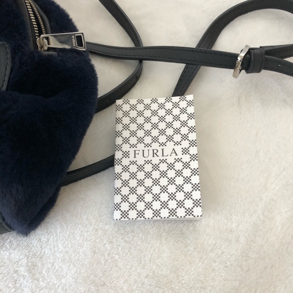 Furla Favola blue mini backpack - Picture 14 of 14